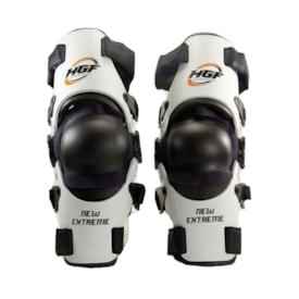 Joelheira Articulada HGF New Extreme Branco