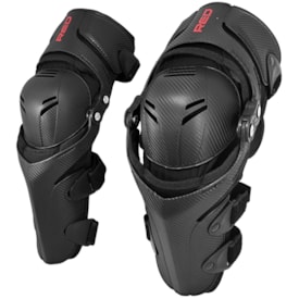 Joelheira Articulada Red Dragon Evo Carbon Preto