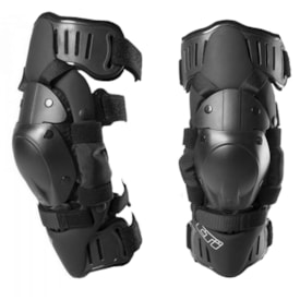 Joelheira Cti Motocross Preto