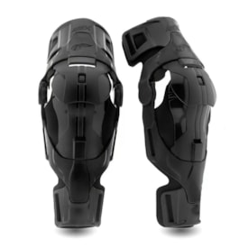 Joelheira Infantil Articulada Amx Rx Trilha Motocross Preto