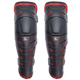 Joelheira Mattos Racing Combat Preto Vermelho