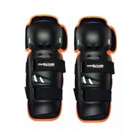 Joelheira Mattos Racing Mx Preto Laranja