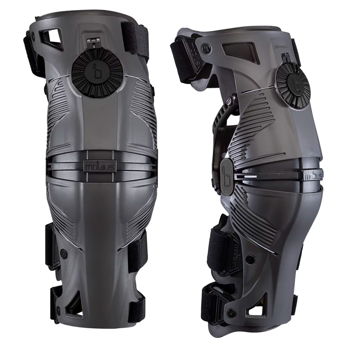 Joelheira Mobius X8 Cinza Articulada Knee Brace