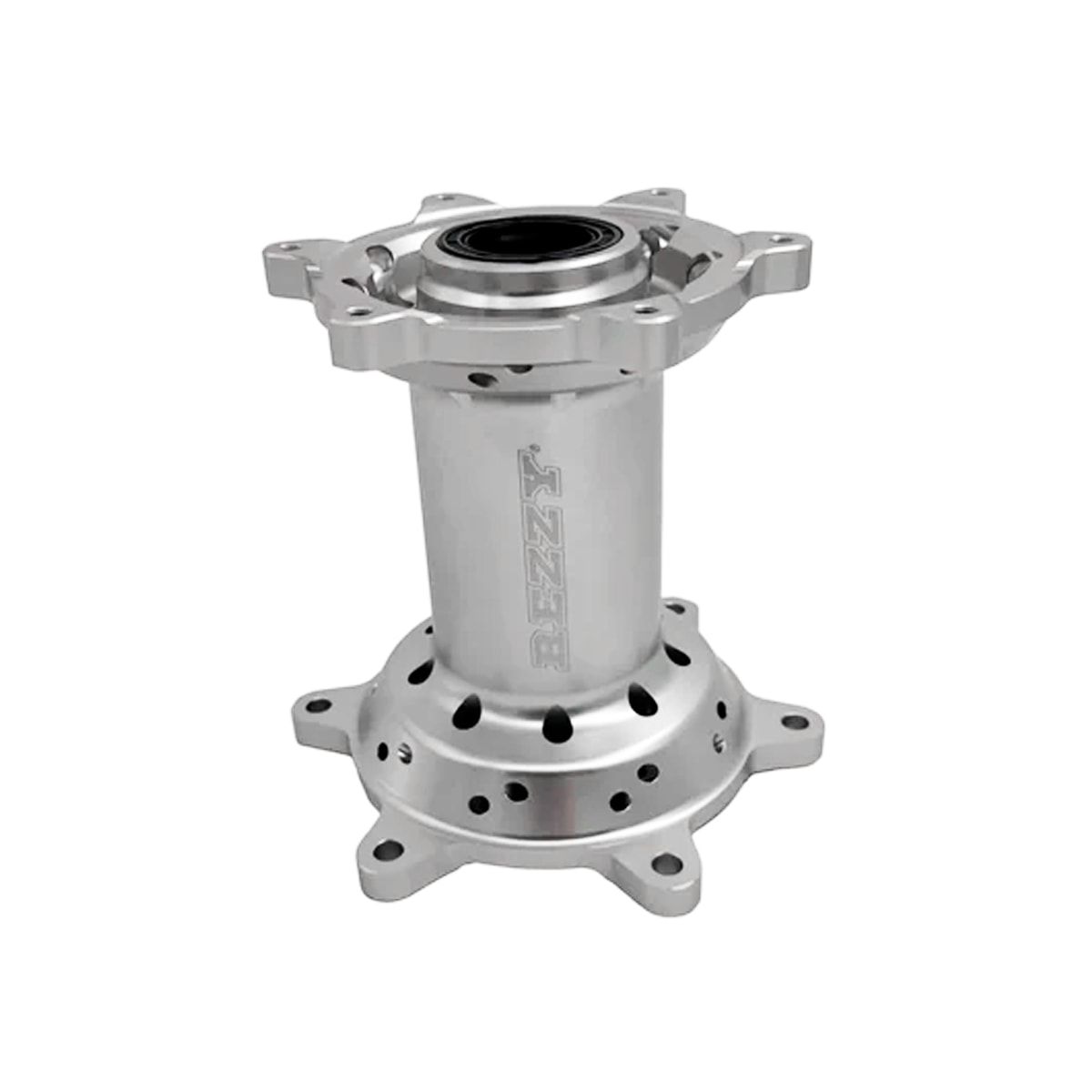 Segunda imagem do produto Jogo Cubo de Roda Crf 250r 16/26 - Crf 450r 16/26 Rezzy Prata