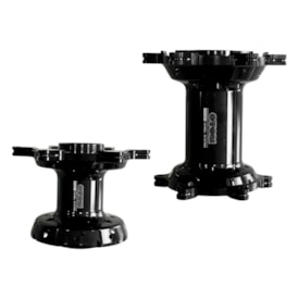 Segunda imagem do produto Jogo Cubo de Roda Gas Gas 125 250 350 450 Mc Mcf 23/26 Otom Preto