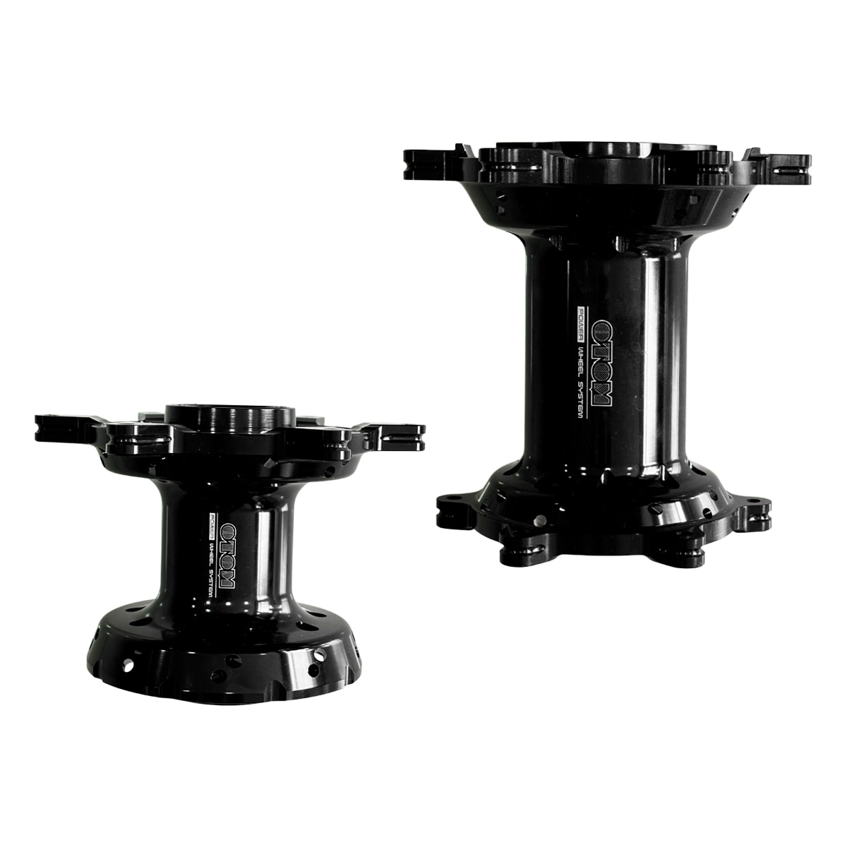 Segunda imagem do produto Jogo Cubo de Roda Ktm 150 250 300 350 450 Exc Excf 24/26 Otom Preto