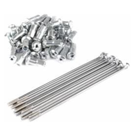 Jogo de Raio Dianteiro Crf 250f - Crf 230 - Tornado 4mm Cromado Allen