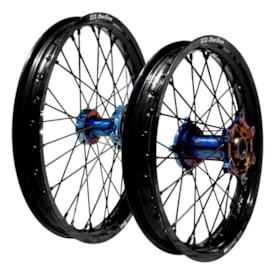 Jogo de Rodas Crf 250r - Crf 450r Completo Did Star x Rezzy Preto