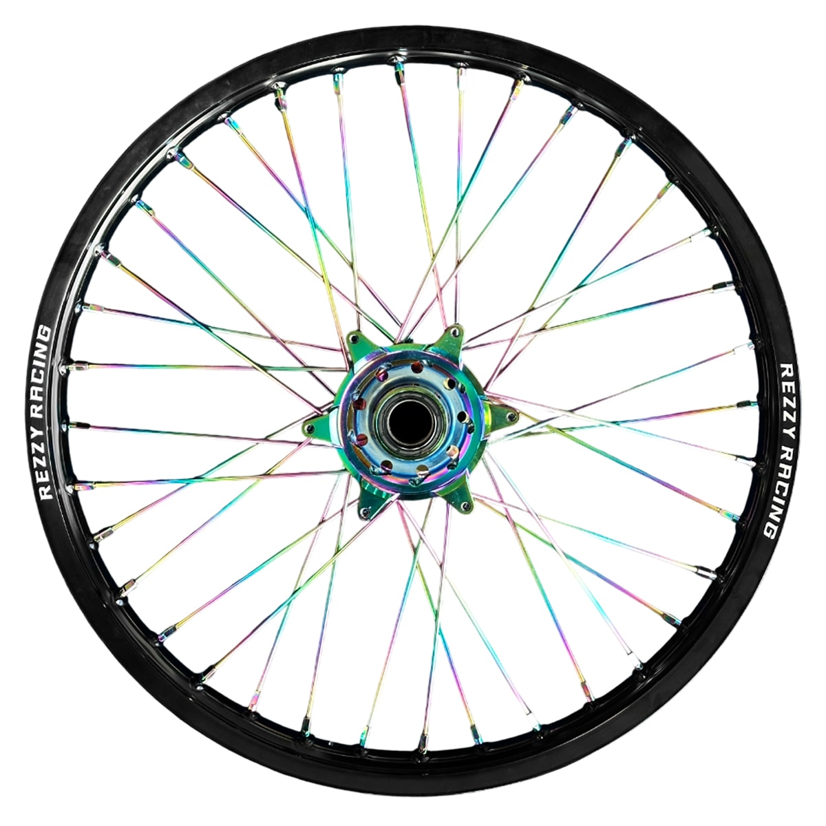 Segunda imagem do produto Jogo de Rodas Ktm 125 250 350 450 Sx Sxf 23/26 Completo Rezzy Rainbow