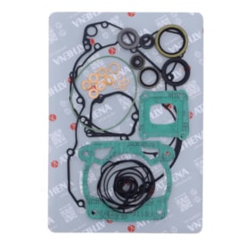 Segunda imagem do produto Junta Kit Completo Gas Gas Mc 250 24/26 - 300 25/25 2T Athena com Borrachas