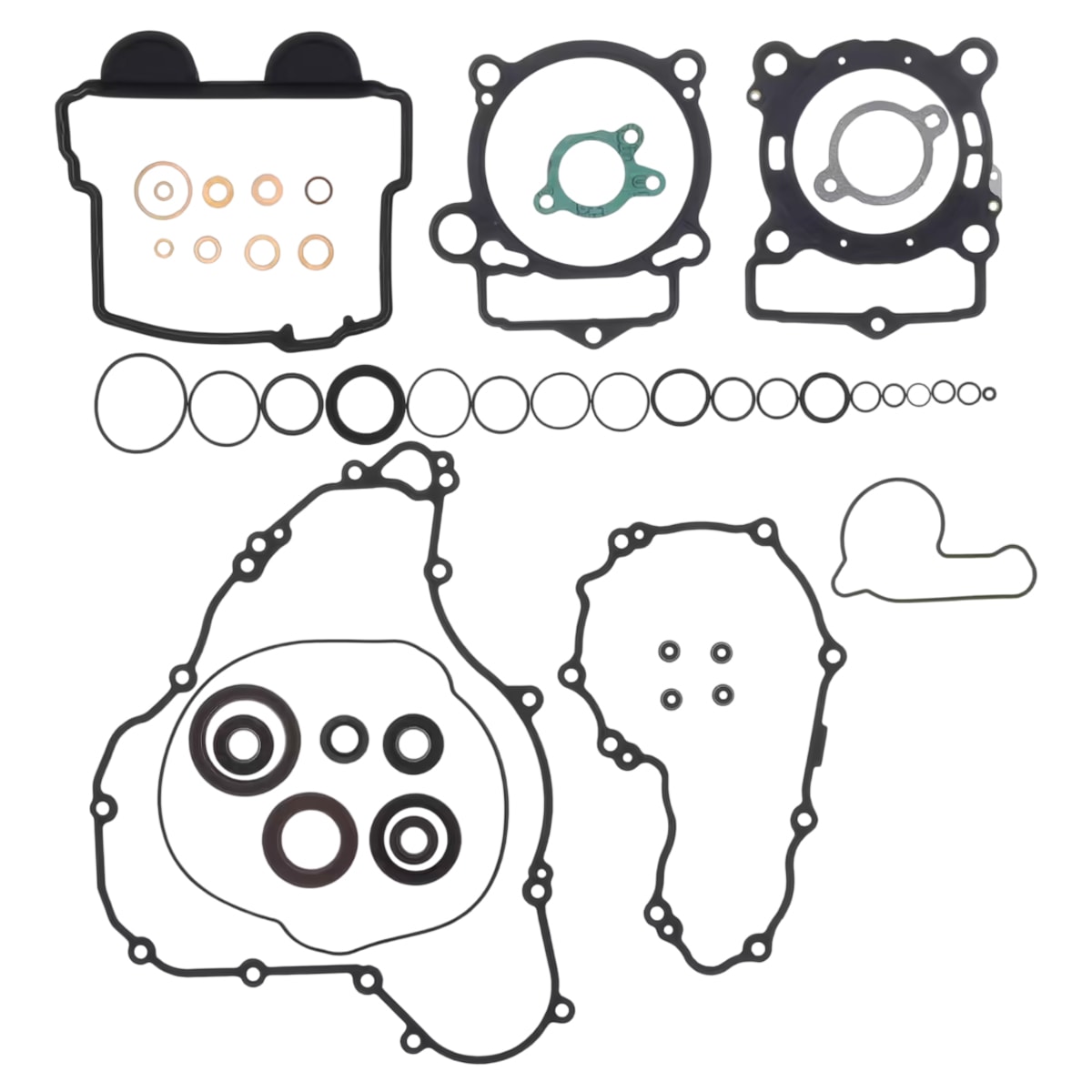 Junta Kit Completo Ktm 250 Excf 17/19 Athena com Retentores