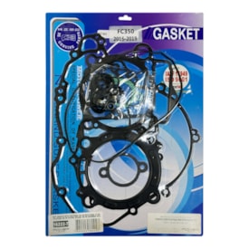 Junta Kit Completo Ktm 350 Sxf 16/18 - 350 Excf 17/19 Power Mx com Borrachas