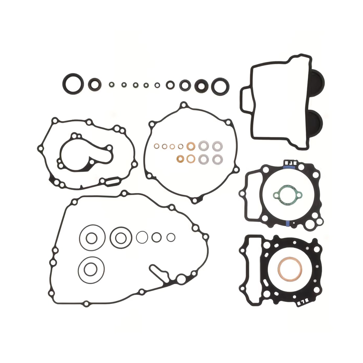 Junta Kit Completo Yzf 250 19/24 - Wrf 250 20/24 Athena com Borrachas