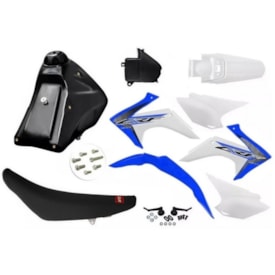 Kit Adaptavel Crf 230 Amx Avtec Cw Azul Branco