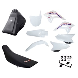 Kit Adaptável Crf 230 Amx F21 6,8L Branco