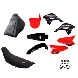Kit Adaptável Crf 230 Amx F21 6,8L Vermelho Preto