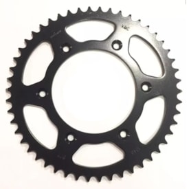 Segunda imagem do produto Kit Coroa e Pinhão Crf 450 - Cr 250 - 50/14 Kmc Aço