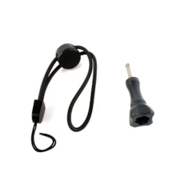 Kit De Suportes Gopro - Parafuso + Alça De Segurança Bastão