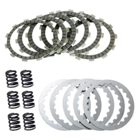 Kit Disco de Embreagem Ktm 65 Sx 09/18 + Separadores e Molas Red Dragon
