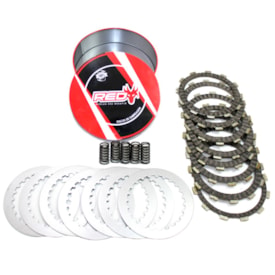 Kit Disco de Embreagem + Separadores Kxf 250 04/20 - Rmz 250 04/06 Red Dragon