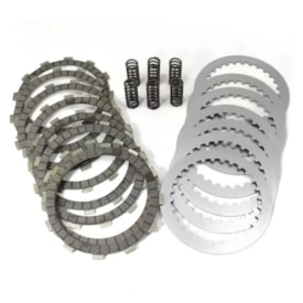 Kit Disco de Embreagem + Separadores + Molas Crf 450r 17/21 - Crf 450rx 17/21 Red Dragon