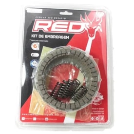 Segunda imagem do produto Kit Disco de Embreagem Wrf 450 05/15 + Separadores e Molas Red Dragon