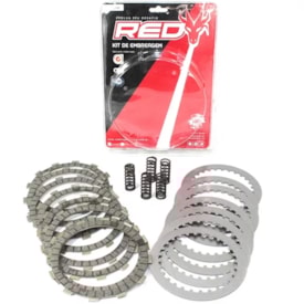 Segunda imagem do produto Kit Disco de Embreagem Yzf 250 14/18 + Separadores e Molas Red Dragon