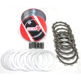 Kit Embreagem Kxf 450 12/20 Disco + Separadores + Molas Red Dragon