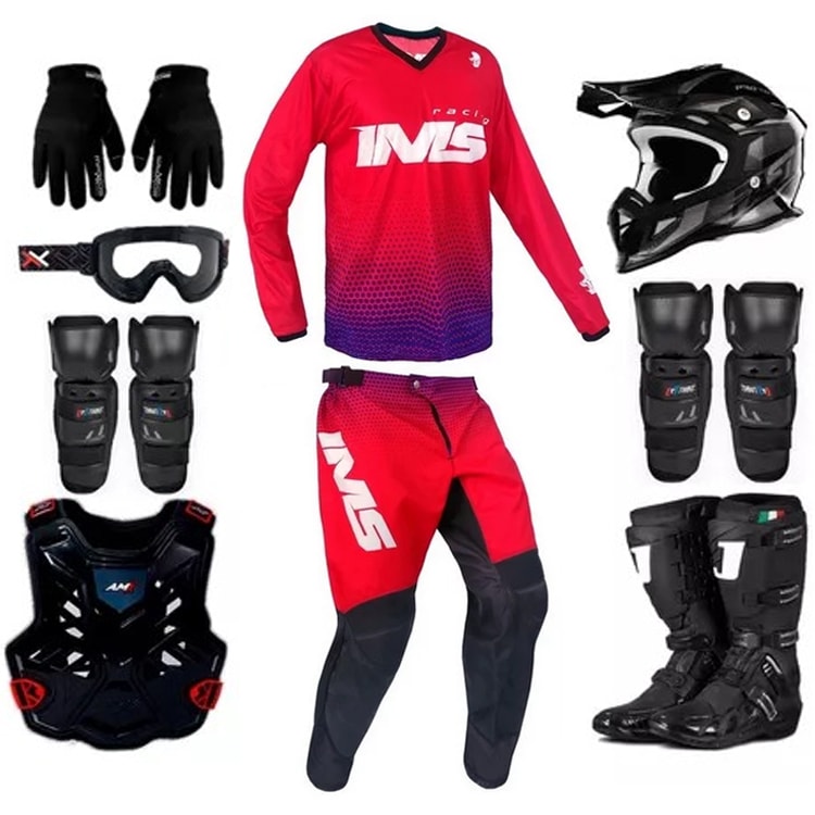 Kit Equipamento Completo Ims Protork Jett 9 itens