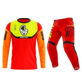 Segunda imagem do produto Kit Equipamento Trilha Enduro Motocross Completo IMS Amx 9 Itens