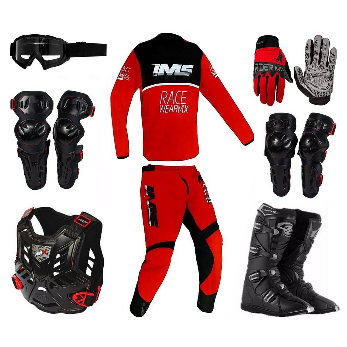 Kit Equipamento Trilha Ims Amx Protork - 8 Itens