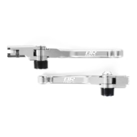 Segunda imagem do produto Kit Manete Crf 230 - Crf 250f Retrátil Br Parts 1 Way Prata
