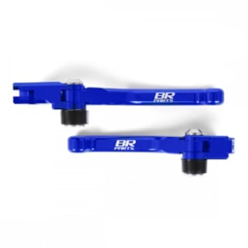Segunda imagem do produto Kit Manete Crf 230 - Crf 250f Retrátil Br Parts Azul