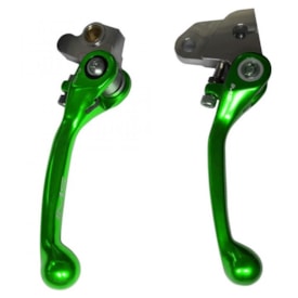 Segunda imagem do produto Kit Manete Crf 230 Retrátil Forjado Ims Verde