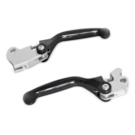 Kit Manete Crf 230f 250f 300f Retrátil Biker Gp6 Preto