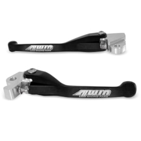 Segunda imagem do produto Kit Manete Crf 230f - Crf 250f - Crf 300f Retrátil 4win Preto