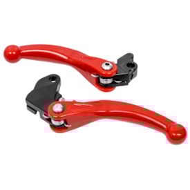 Kit Manete Crf 230f - Crf 250f Retrátil Amx Concept Vermelho