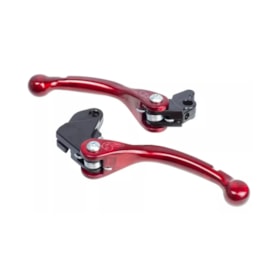 Kit Manete Crf 230f - Crf 250f Retrátil Amx P1 Vermelho