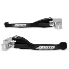 Segunda imagem do produto Kit Manete Crf 250r 04/06 - Crf 450r 02/06 Retrátil 4win Preto