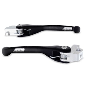 Kit Manete Crf 250r 04/06 - Crf 450r 02/06 Retrátil 4win Preto