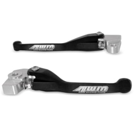 Segunda imagem do produto Kit Manete Crf 250r 07/24 - Crf 450r 07/20 Retrátil 4win Preto