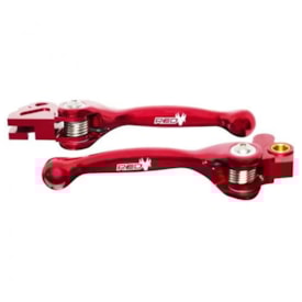 Kit Manete Crf 450r 21/23 Retrátil Red Dragon Vermelho