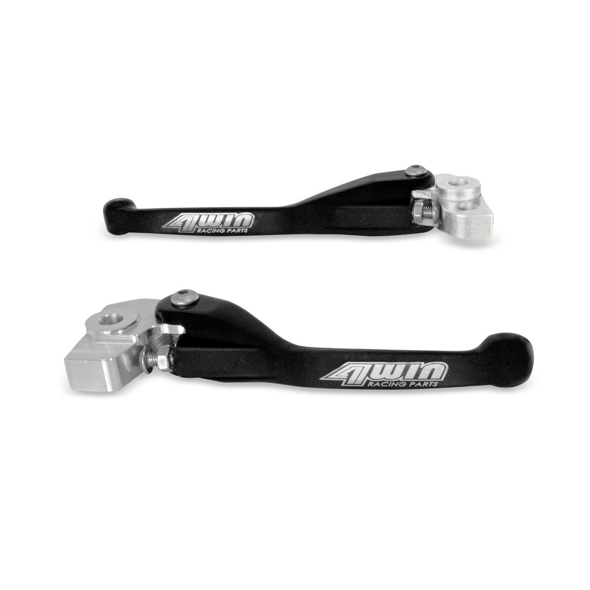 Segunda imagem do produto Kit Manete Crf 450r 450rx 21/26 Retrátil Preto 4win