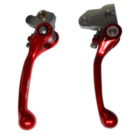 Segunda imagem do produto Kit Manete Crf230 Retrátil Forjado Ims Vermelho