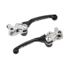 Kit Manete Gas Gas 250 300 350 Ec Ecf 21/26 Braketec Retrátil Preto Zeta Pivot Set