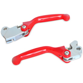 Kit Manete Gasgas Ecf 250 21/23 - Ecf 450 21/23 Retrátil Biker Gp6 Vermelho