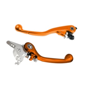 Kit Manete Ktm 09/13 Retrátil Magura Gaia Mx Laranja