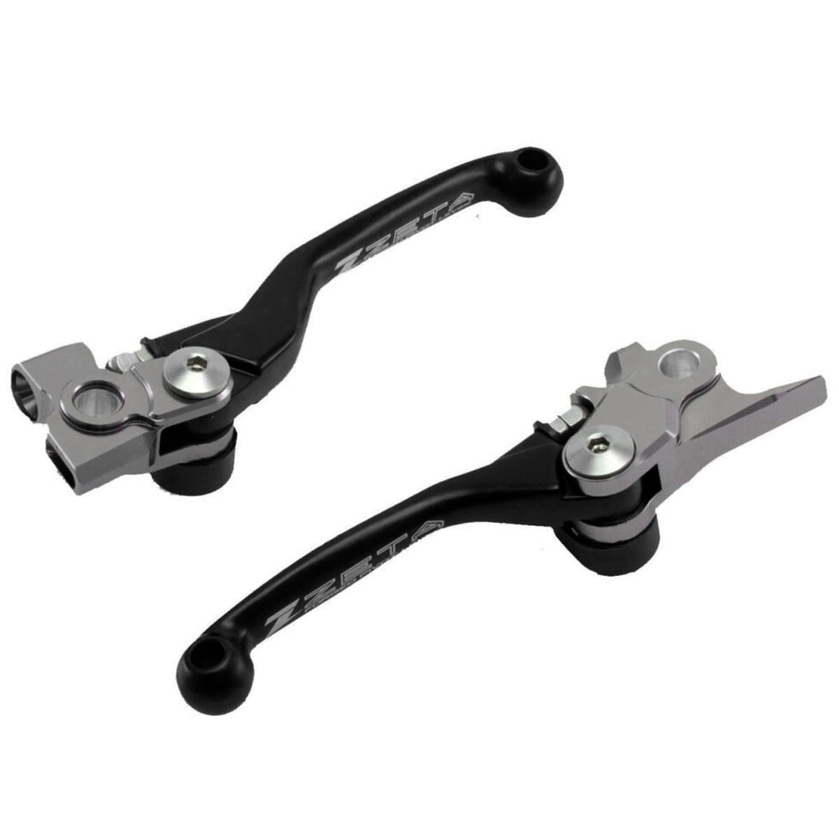 Kit Manete Ktm 125 150 250 350 450 Sx Sxf 14/26 Brembo Retrátil Zeta Pivot Set Preto