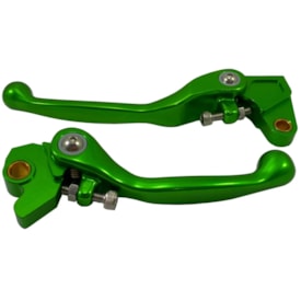 Kit Manete Kxf 250 13/20 - Kxf 450 13/18 Retrátil Red Dragon Verde