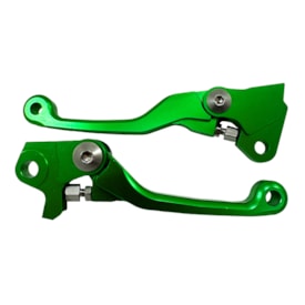 Kit Manete Kxf 250 13/20 - Kxf 450 13/18 Retrátil Red Dragon Verde